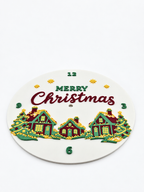 Christmas face supplied with the complete Christmas clock, photographed separately